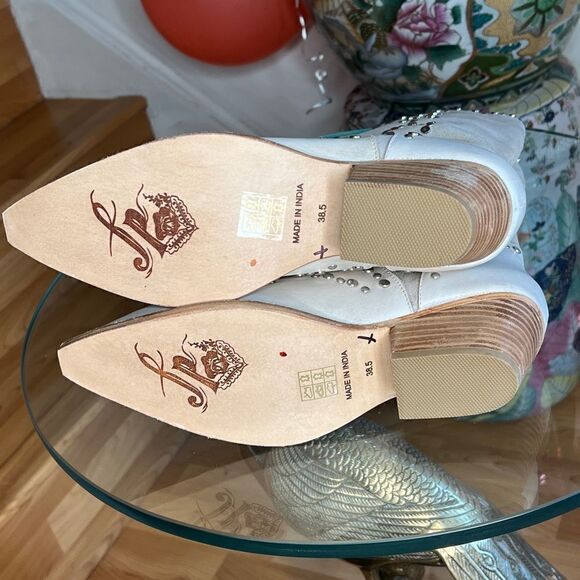 Free People Jaxon Studded Western Boots/ size 38.5 - Picture 7 of 8